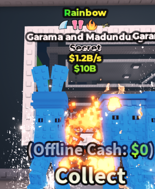 RAINBOW GARAMA AND MADUNDUNG 1.2B/S (SHARK, BUNNY, FIRE, EXPLOSIVE) #N4XF7M