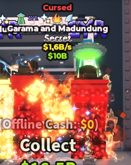 CURSED GARAMA AND MADUNDUNG 1.6B/S (UFO, 1YR, COMET, FIRE, SHARK, MATTEO, EXPLOSIVE) #R7XC4M
