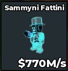 BS16108 Sammyni Fattini Cyber 770M/s