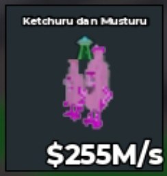 BS16110 Ketchuru and Musturu Candy 255M/s