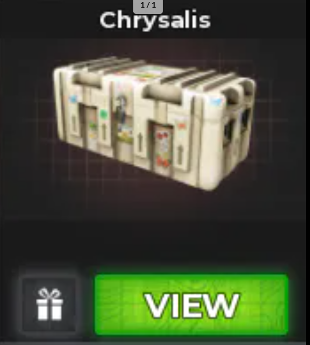 🟩Bloxstrike - 1x Chrysalis Case