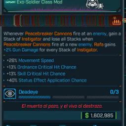 🟦Level 70🟦 Rafa Class mod X2