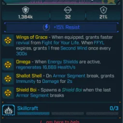 🟦Lvl70🟦 God Roll Energy Shield 1384K
