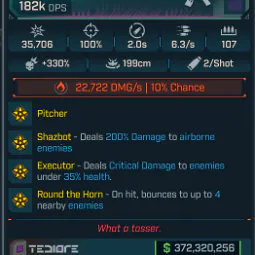 🟦Level 70 weapons🟦 AR Assault Rifle 182 DPS
