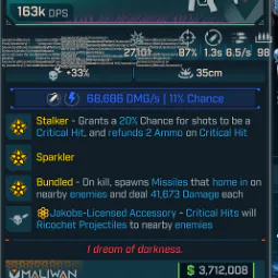 💥Game-breaking💥163K DPS SMG Overpowered / OP