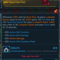 🟦🟦🟦Modded Rogue Class Mod PC/XBOX/PS5🟦🟦🟦🟦🟦