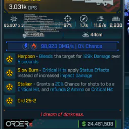 🟦max level 70 gear🟦3030K DPS Shotgun Devastating