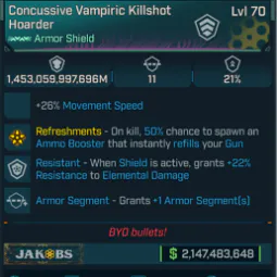 🟦LVL70 🟦Max stats Energy Shield, perfect roll 1453059997696M