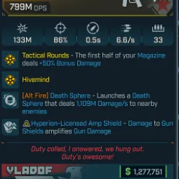 🟦🟦🟦Modded 799M Dps Submachine Gun Weapons PC/XBOX/PS5🟦🟦🟦🟦🟦