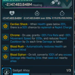 Powerful healing🟦🟦🟦Modded Grenade Ordnance PC/XBOX/PS5🟦🟦🟦🟦🟦