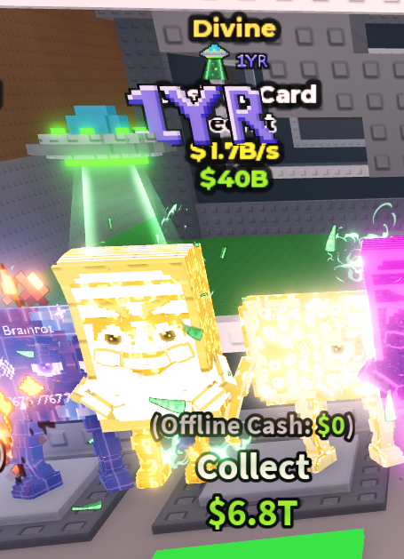 Divine Cash or Card 1.7B/s With 1Yr Trait