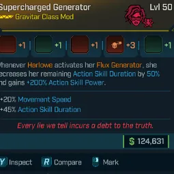 ✨ Modded HARLOWE Mod V2 💥 Level 50 | PC/XBOX/PS5 🚀 Instant Delivery