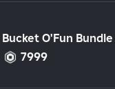 Anime Reborn - Bucket OFun Bundle【7999R】