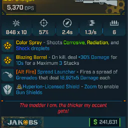🔥 Modded Hot Slugger 💣 Legendary Weapon | PC / XBOX / PS5 🚀 Instant Delivery