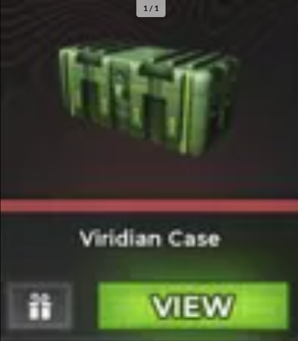 🟩VIRIDIAN CASE x100 | BLOXSTRIKE🟩X100