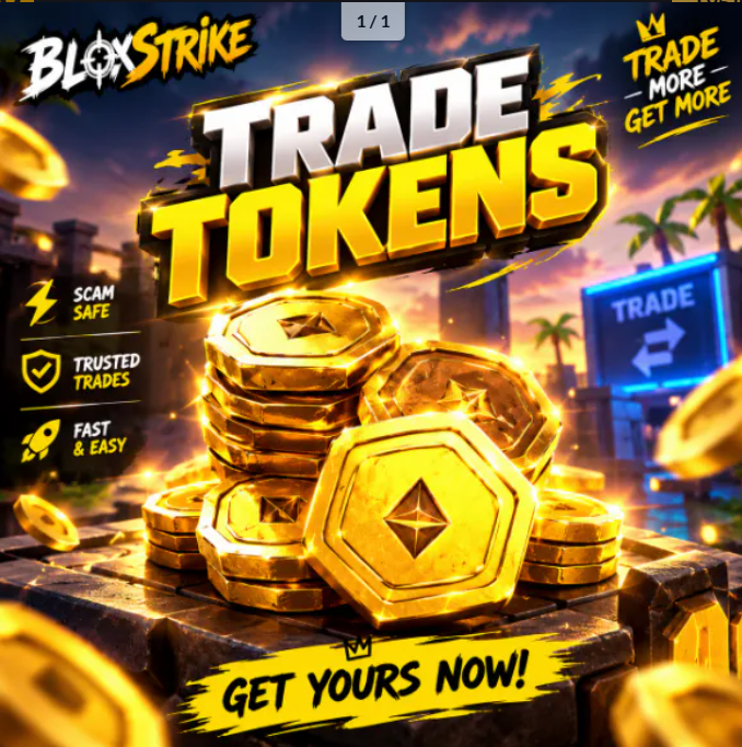 🎁🪙 4500 TRADE TOKENS | BLOXSTRIKE 4500🎁🪙