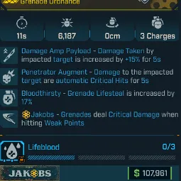 ⚡ Modded Vampiric Vivisecting Throwing Knife 🔪 Legendary | PC / XBOX / PS5 🚀 Instant Delivery