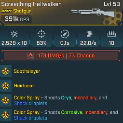 🎯 MODDED Weapon Screeching Hellwalker 🔥 300k+ DPS / 200K+ Damage 💀 | PC / XBOX / PS5 🚀 Instant Delivery