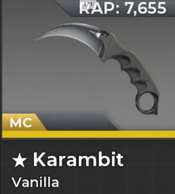 🔺Karambit | Vanilla (MINT)🔻
