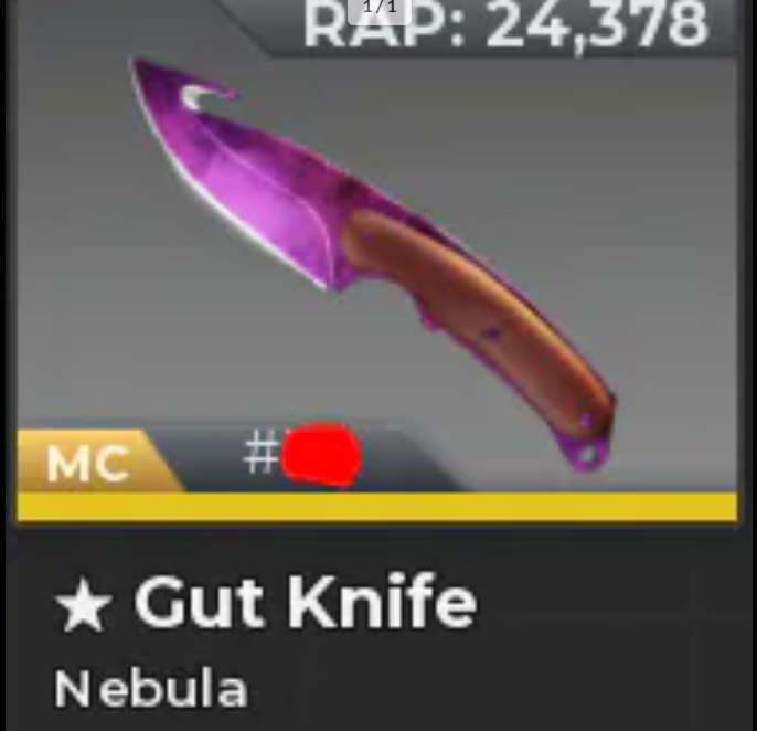 🔺Gut Knife | Nebula (MINT)🔻