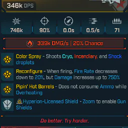 🎯 MODDED WEAPON Finnity XXX-L 🔥 300K+ DPS / 1M+ Damage 💀 Sniper Rifle | PC / XBOX / PS5 🚀 Instant Delivery