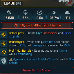 🎯 MODDED WEAPON Finnity XXX-L 🔥 1.8M+ DPS / 1M+ Damage 💀 Sniper Rifle | PC / XBOX / PS5 🚀 Instant Delivery