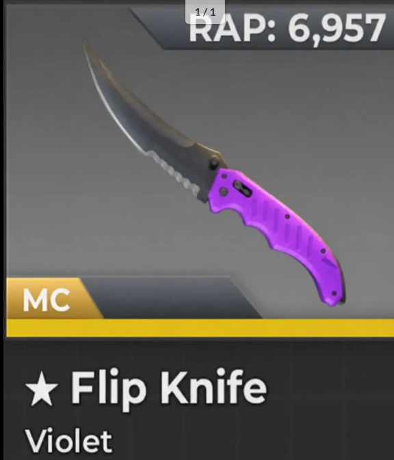 🔺Flip Knife | Violet (MINT)🔻