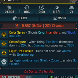 ๐บModded - Finnity XXX-L 149K DPS (PC/XBOX/PS5) โ Fast Response ๐