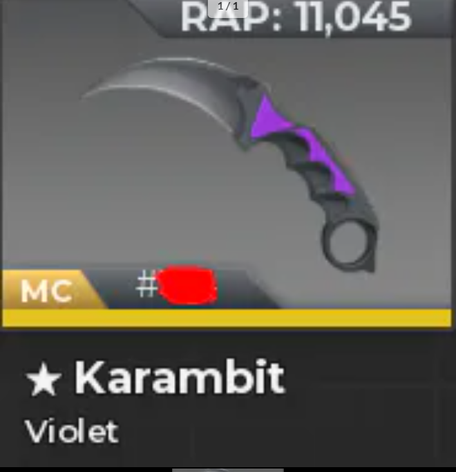 🔺Karambit | Violet (MC)🔻