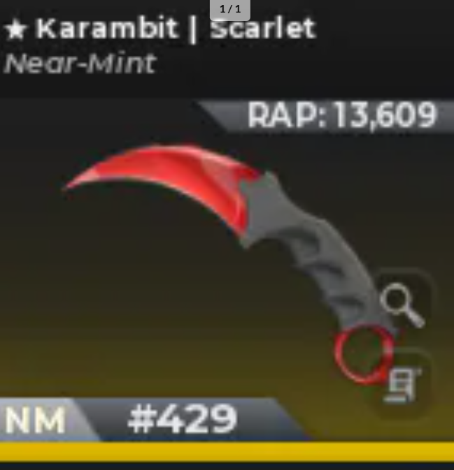 🛑 🛑 Karambit| Scarlet🛑 🛑