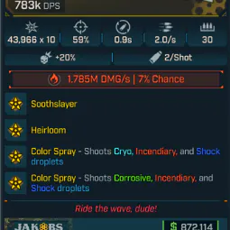 ๐บModded -Tossed Panicking Hellwalker 783K DPS (PC/XBOX/PS5) โ Fast Response ๐