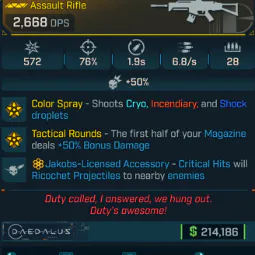 🌺Modded - Ricocheting Deadly Oscar Mike 2668 DPS (PC/XBOX/PS5) — Fast Response 🚀