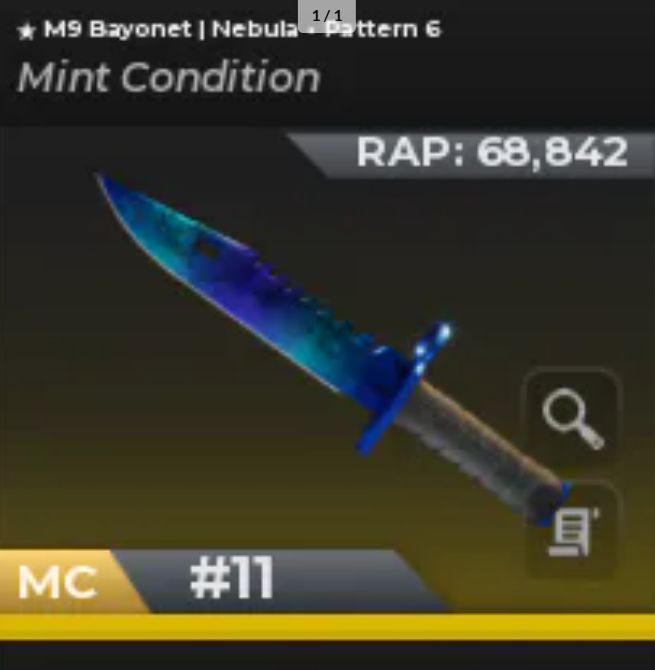 🛑 🛑 M9 Bayonet INebula · Pattern 6🛑 🛑