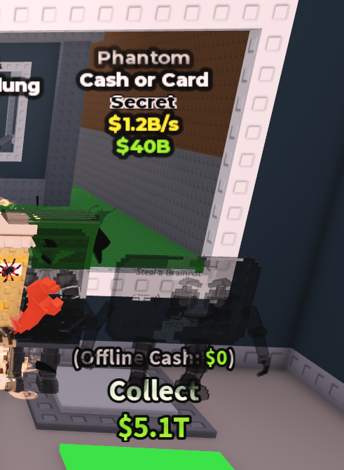 Phantom Cash or Card 1.2B/s