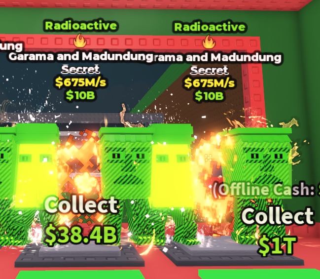 FAST RESPONSE | Radioactive Garama and Madundung $675M/s ( Fire Trait ) | 1000% SAFE 🔒 #5706