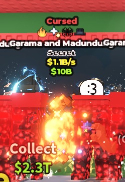 FAST RESPONSE | Cursed Garama and Madundung $1.1B/s ( 4 Clean Traits ) | 1000% SAFE 🔒 #5716