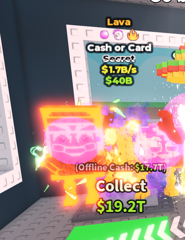 Lava Cash or Card 1.7B/s With Fire Trait