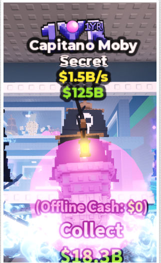 CAPITANO MOBY 1.5B/S (BUBBLEGUM, 1YR) #Q9TV5K