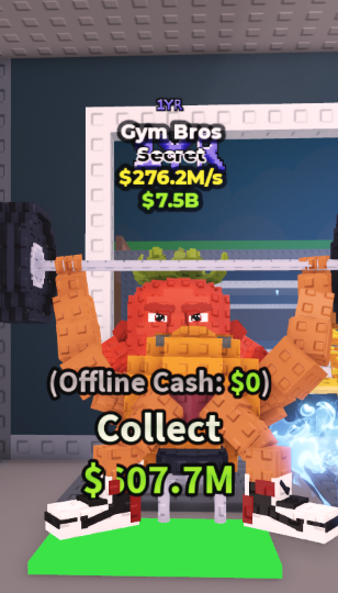 GYM BROS 276.2M/S (1YR) #Y5TC8Q