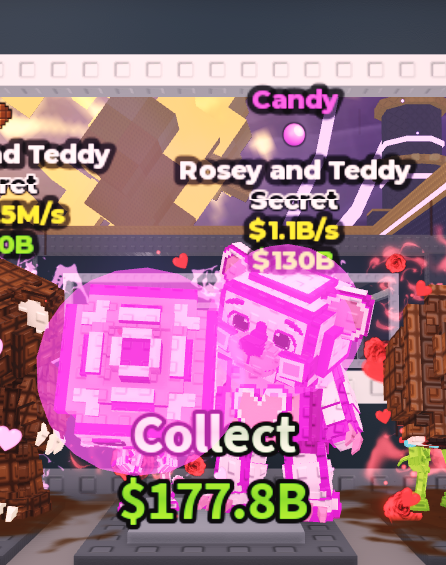 Rosey and Teddy Candy Bubble Trait