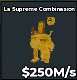 La Supreme Combinasion Gold