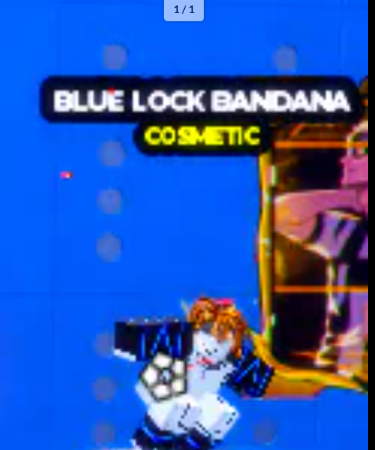 Blue Lock: Rivals - Limited Cosmetic [399R]