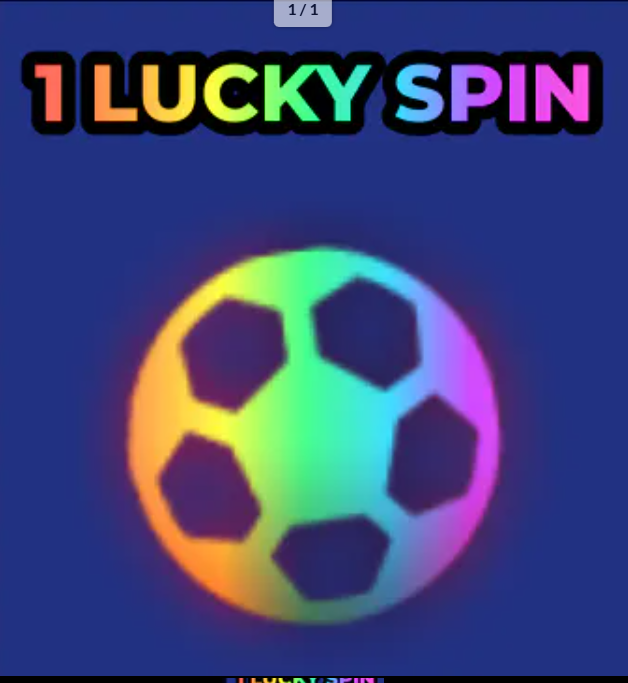 Blue Lock: Rivals - 1 LUCKY SPIN [199R]