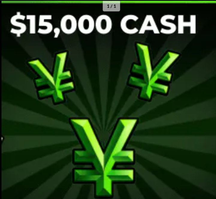 Blue Lock: Rivals - $15,000 CASH [199R]