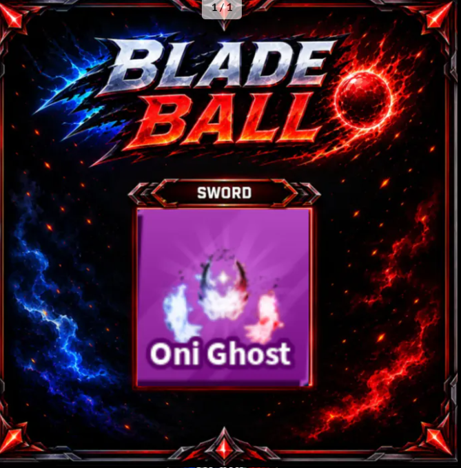 [ Limited Sword ] Oni Ghost | FAST DELIVERY✅