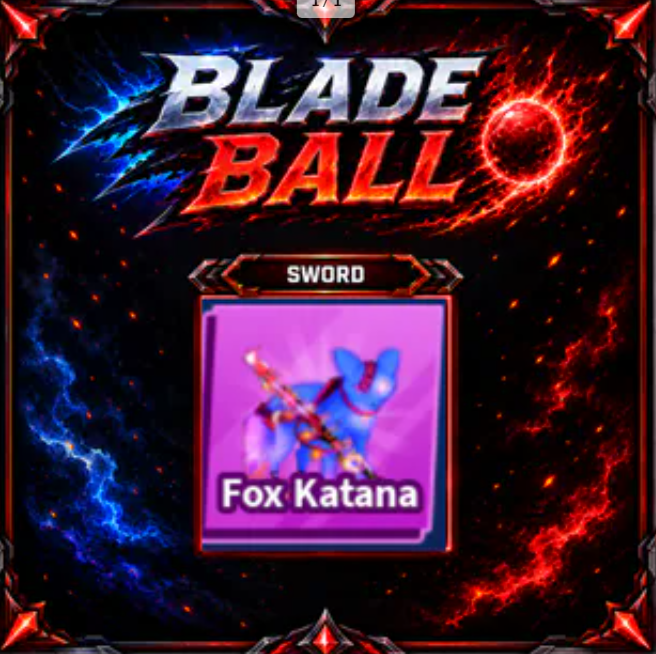 [ Limited Sword ] Fox Katana | FAST DELIVERY✅