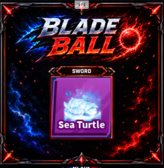 [ Limitedu Sword ] Sea Turtle | FAST DELIVERY✅