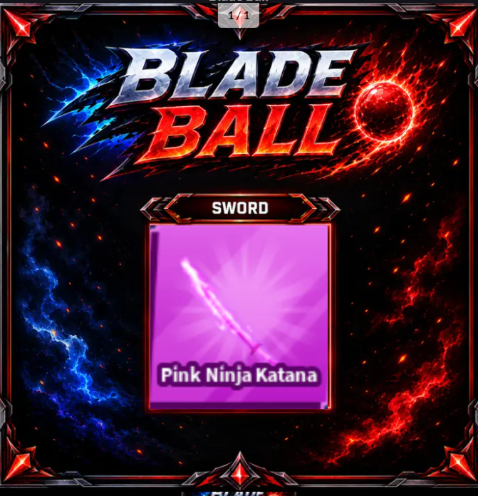 [ Limited Sword ] Pink Ninja Katana | FAST DELIVERY✅