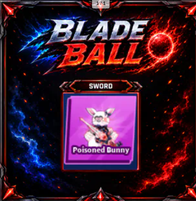 [ Limited Sword ] Poisoned Bunny | FAST DELIVERY✅