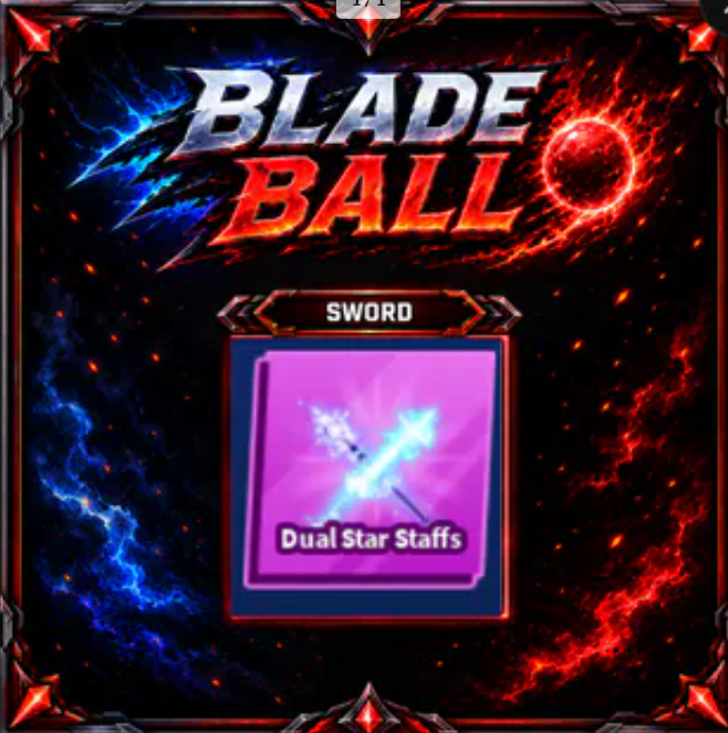 [ Limited Sword ] Dual Star Staffs | FAST DELIVERY✅